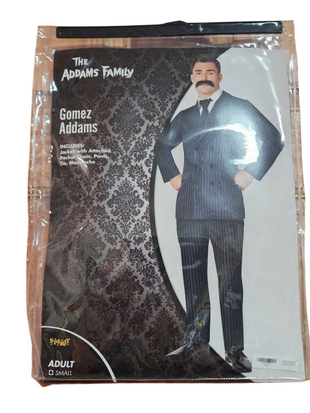 Adams Family Gomez Pin Stripe Suit Mens Size Small